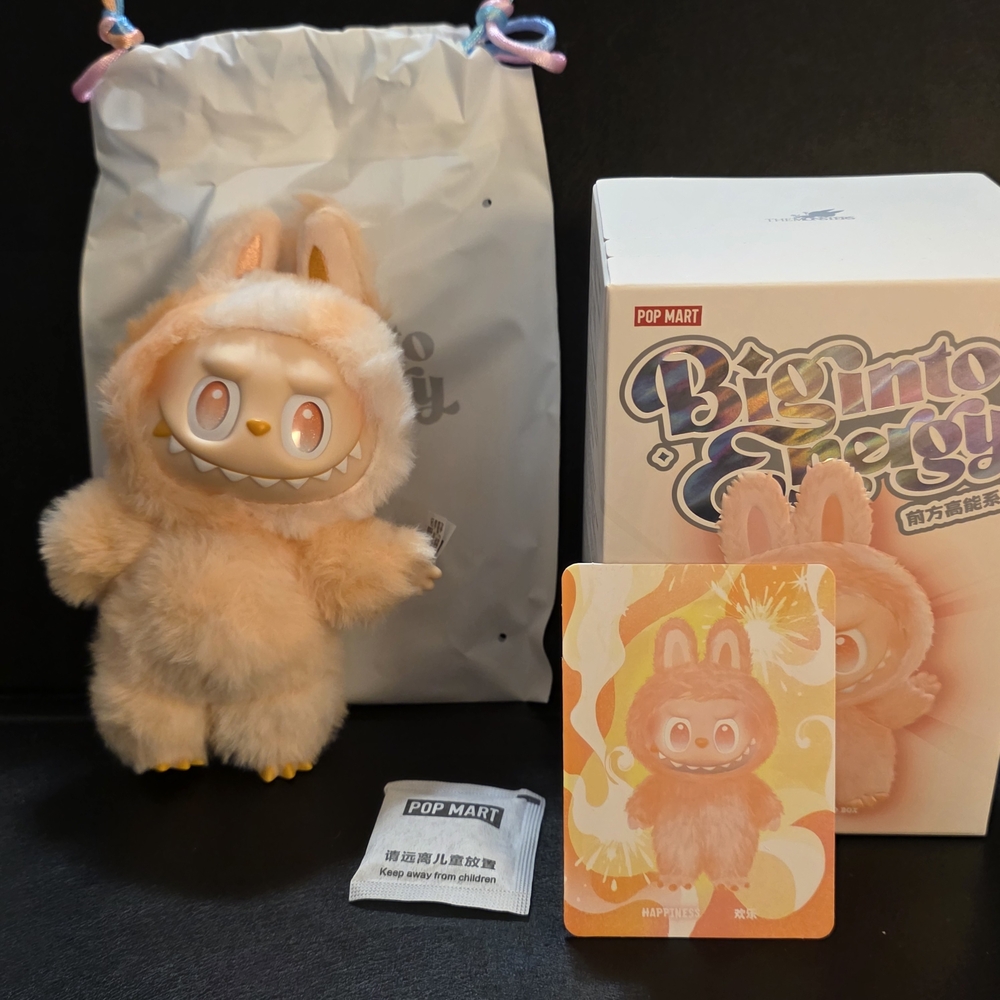 Confirmed HAPPINESS Big Into Energy Labubu - Picture 4 of 9